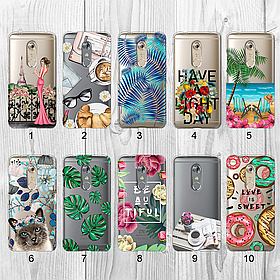 Силіконовий чохол із малюнком для ZTE Axon 7 (new collection)