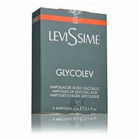 LeviSsime Пілінг із гліколевою кислотою Glycolev, pH 3,5-4,0, 6 шт. по 3 мл