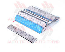 Вантаж балансувальний самокл. для литих дисків л/а свинець 60 г, голуб. скотч, 20 шт.