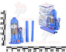 Домкрат гідравлічний телескоп 3т (min 194 мм — max 372 мм), у коробці*