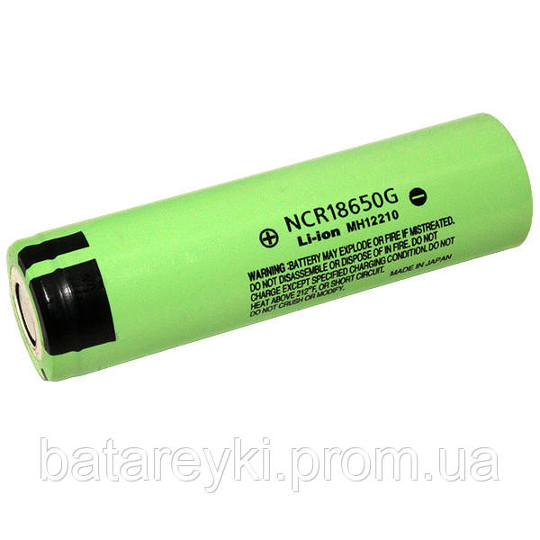 Аккумулятор Li-ion Panasonic 18650 G 3600 mAh Оригинал!!! - фото 3 - id-p1069377065