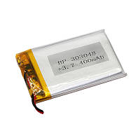 Литий-полимерный аккумулятор Bossman 303048 3,7V 400 mAh с контроллером