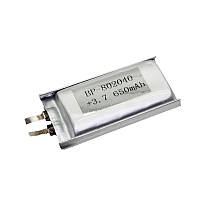 Литий-полимерный аккумулятор Bossman 802040 3,7V 650 mAh