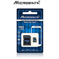 Microdata 32 GB Micro SDHC XC1218 с адаптером Карта памяти Class 10 (100033)