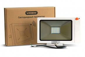 Прожектор світлодіодний VIDEX Slim Sensor 20W 5000K 220V White (23574), фото 3