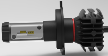 Комплект світлодіодних автомобільних ламп LED H4 Philips Luxeon Zes