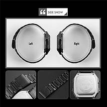 Чоловічі годинники Skmei 1337 S доступні в кольорах black / silver, фото 3