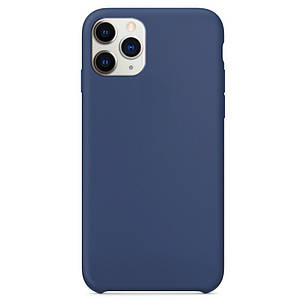 Чохол Silicone Case without Logo (AA) для Apple iPhone 11 Pro (5.8") Синій /  Blue Cobalt