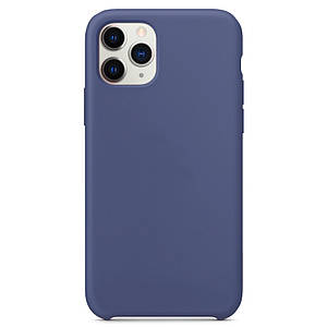 Чохол Silicone Case without Logo (AA) для Apple iPhone 11 Pro (5.8") Синій / Aqua Blue