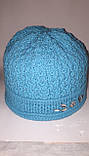 Жіноча шапка осінь-зима., фото 3