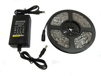 Світлодіодна стрічка LED 7 Color 55/50 RGB 5м + блок Лучшая цена