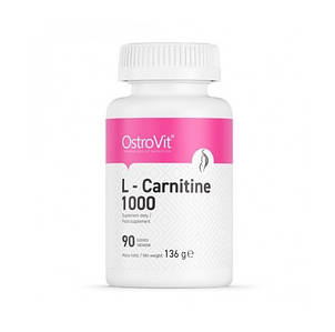 Л-карнітин Ostrovit L-carnitine 1000 90 табл.