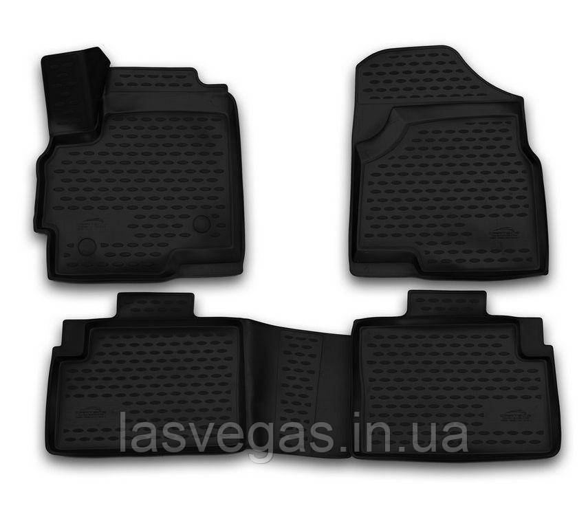 Килимки в салон CHERY Tiggo 2 2017- (поліуретан) 3D ELEMENT3D6323210, фото 1