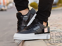 Чоловічі кросівки Nike Air Force 1 Type Black Pink White ALL01007, фото 6
