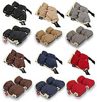 Муфти рукавиці на ручку для коляски Z&D на натуральній овчині до