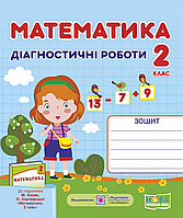 Математика. Діагностичні роботи. 2 клас. (до підр. Корчевська О., Козак М.). НУШ