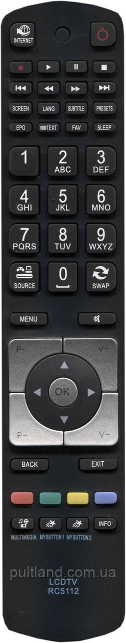 Пульт для телевізора Sharp RC5112