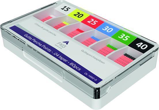 Gutta Percha 40.04 (60 шт.) гутаперчеві штифти