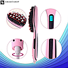 Електрична гребінець-випрямляч Fast Hair Straightene HQT 906 з дисплеєм і регулятором температур, фото 6