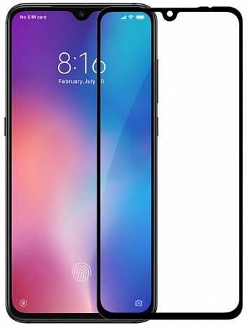 Захисне 5D/6D/9D/11D скло для Xiaomi Mi 9 Lite Full Glue, фото 1