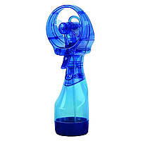 Вентилятор ручной Water Spray Fan с увлажнителем Blue (4_754687473)