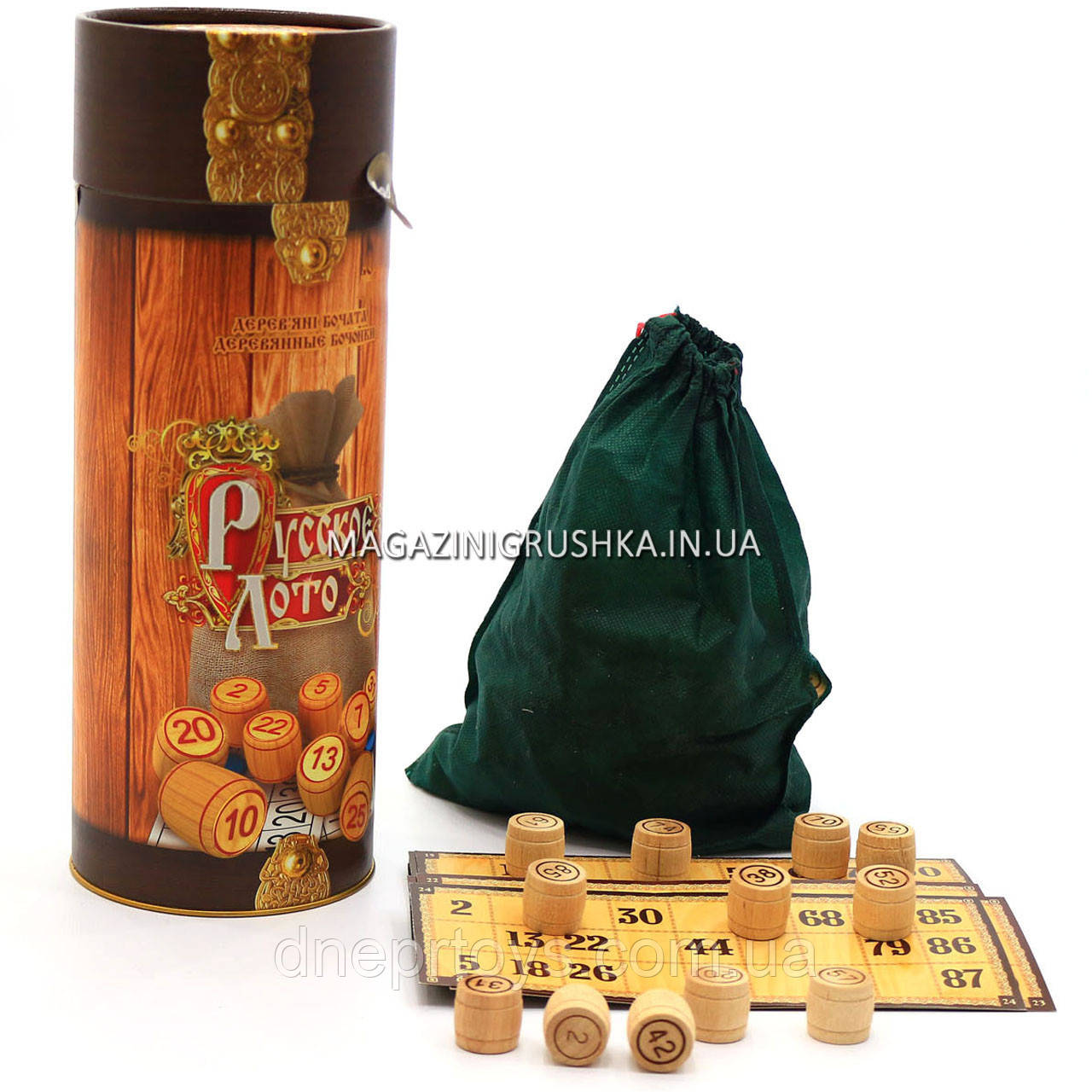 Настільна гра DANKO TOYS «Русское лото», дерево (ЛТ), фото 1