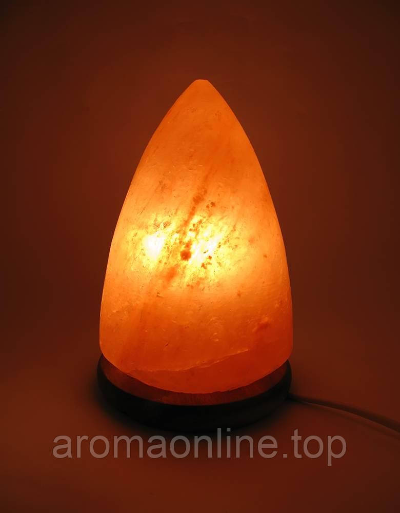 Соляная лампа "Конус" из гималайской соли (19х11,5х11,5 см) - фото 1 - id-p1069642717