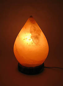 Соляна лампа "Крапля" 1,9 кг. (17х10х10 см) (Гімалайська сіль)