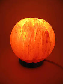 Соляна лампа "Апельсин" (d-14, h-15 см) (Гімалайська сіль)