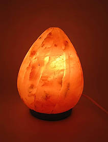 Соляна лампа "Полум'я" (d-12,h-17 см)(Гімалайська сіль)