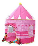 Детская палатка шатер домик Замок Розовая 1164