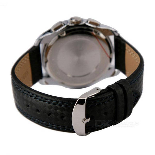 Класичний чоловічий годинник Skmei 9106 Spider чорний з синім