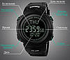 Спортивний годинник з компасом Skmei 1231 compass чорний, фото 11