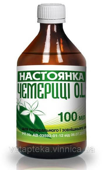Настоянка чемериці, 100мл, фото 1