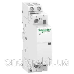 Модульний контактор Schneider Electric Acti9 25A 2НО 230V A9C20732