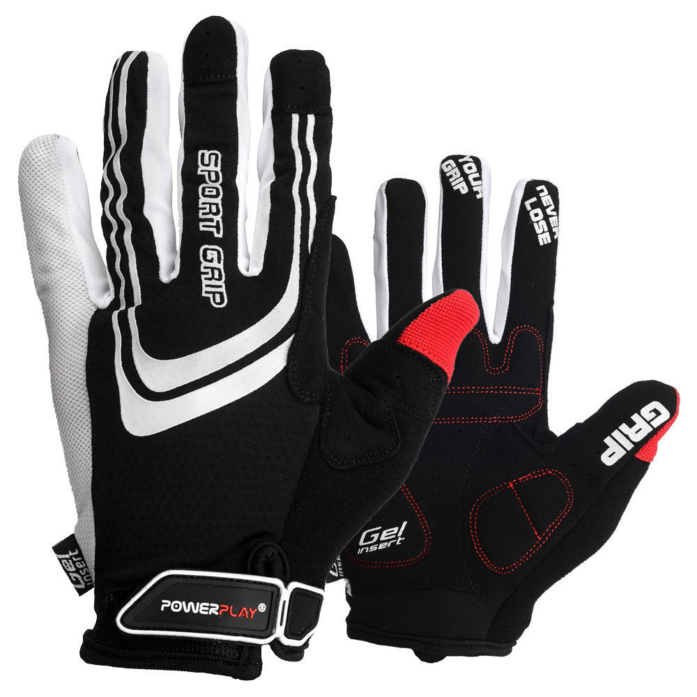 Велорукавички PowerPlay 6588 Чорні XXL