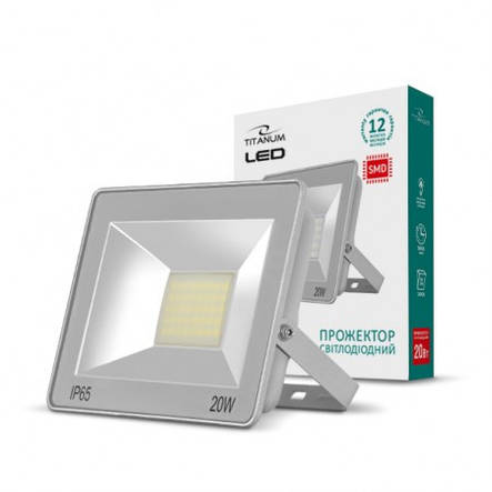 Прожектор світлодіодний TITANUM 20W 6000K TLF206 220V (23980), фото 3