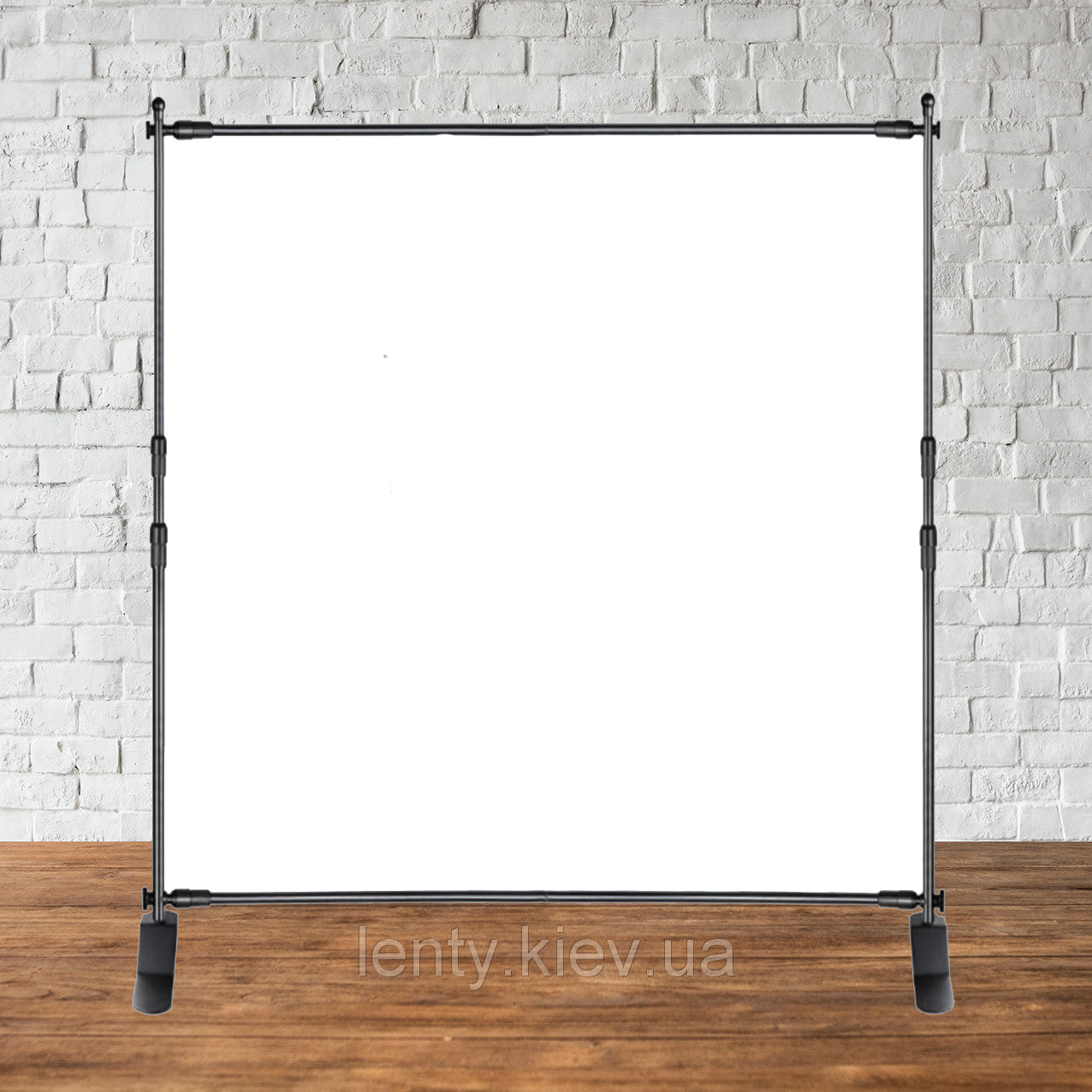 Банер 2х2м Білий (без друку) - Фотозона (вініловий) (без каркасу) - "Литий"