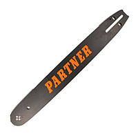 Шина на бензопилу PARTNER 14"-1,3mm 3/8" 52зв L=42см (4 заклепки)