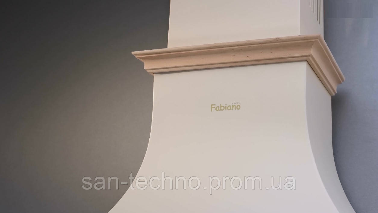 Вытяжка купольная на кухню Fabiano Rustico 90 Ivory (Silence+) - фото 4 - id-p1069887805