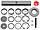 Ремкомплект шкворня (к-т на бік (A6753300419) Ø 38 х 217 mm сторона важеля поперечною кермовою тяги/LK/MK/NG, фото 2