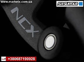 28.6 мм 350мм Оригінальний підсідельний амортизаційний штир SUNTOUR SP17 NCX (SP12), від виробника, фото 3