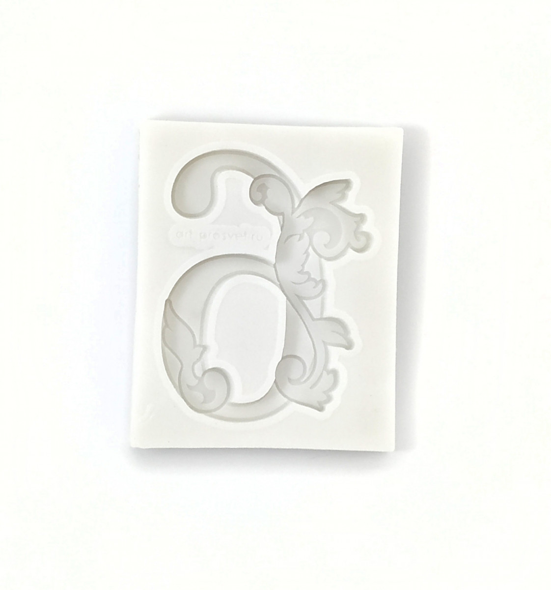 Силиконовый молд Цифра 6