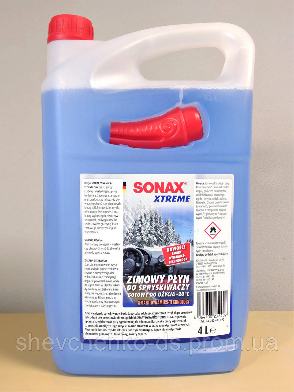 Омивач зимовий Sonax Xtreme NanoPro -20С (4 л)