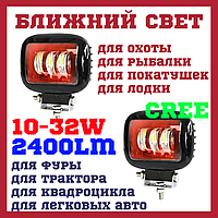 WL100 Светодиодные фары раб. света WL-F1R CREE-3 30W SP Ближний свет