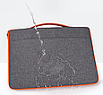 Чохол для Macbook Air/Pro 13,3" - темно-сірий, фото 6