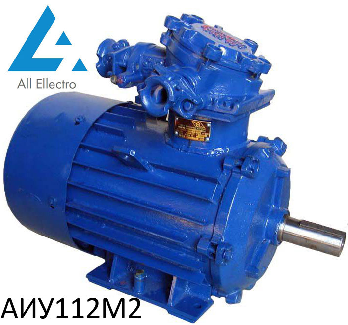 Вибухозахищений електродвигун АИУ112М2 7,5 кВт 3000об/хв