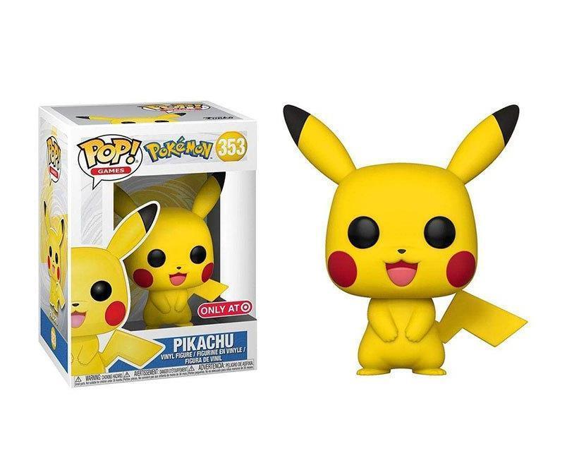 Фігурка Funko Pop Фанко Поп Покемон Го Пікачу Pokemon Pikachu (Exclusive) 10см Game PG P 353