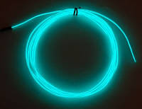 Неоновий шнур 12 v3-го покоління 2,6 мм, бірюза (розниця, опт)