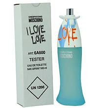 Moschino I Love Love туалетна вода 100 ml. (Тестер Москіно Ай Лав Лав)